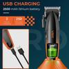 New VGR V-889C 9000RPM Hair Cutting Machine Hair Trimmer Adjustable Barber Clippers Metal Clippers Charging Base Trimmer for Men Home Razor Shaver