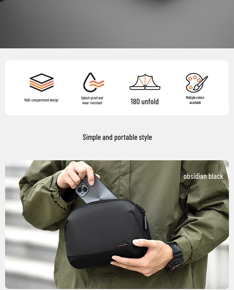 Volcano Waterproof Travel Storage Bag: Portable Digital Organizer & Cable Protector