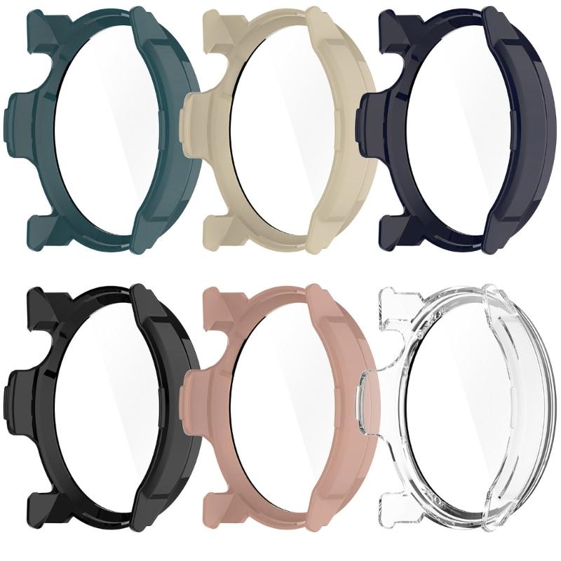 Watch Cover Screen Protector Tempered Glass Film PC Case for PACE Watch Scratchproof Case Smartwatch Film Dustproof