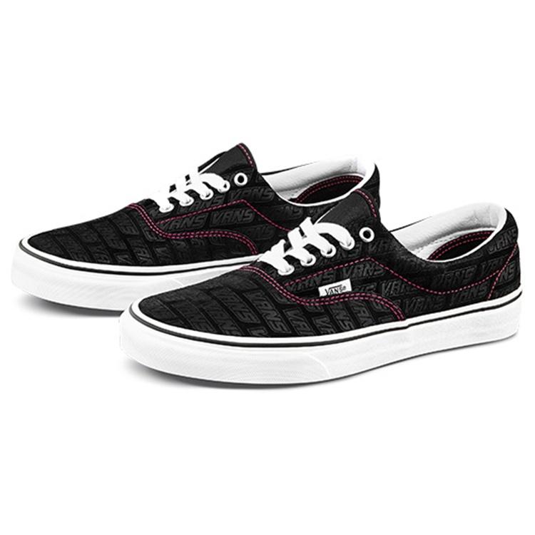 Vans Era Low Tops Casual Skateboarding Shoes Unisex Black Alphabet Men's VN0A4U39X00