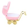 Baby Carriage Jewelry Box Personalized Jewelry Gift Organizer Earrings Necklace Packaging CasePink