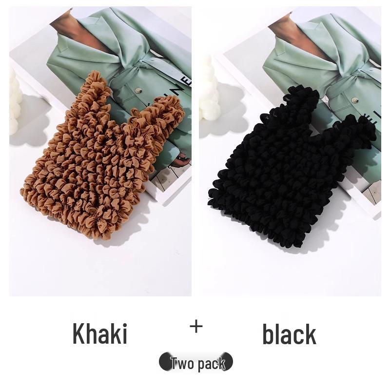 Extra-Large Eco-Friendly Retractable Pleated Shopping Bag with High Capacity