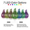 Creative Seven-Color Glass Aroma Lamp for Home and Office