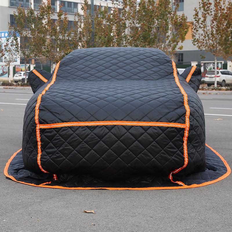 

Full Protection Car Cover: Rain, Snow, Frost, Ice, Hail - Thick Padded Cotton By Car Model or Size