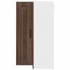 Dishwasher Front Panel Kalmar Brown Oak Effect 57 X 57 X 100 Cm