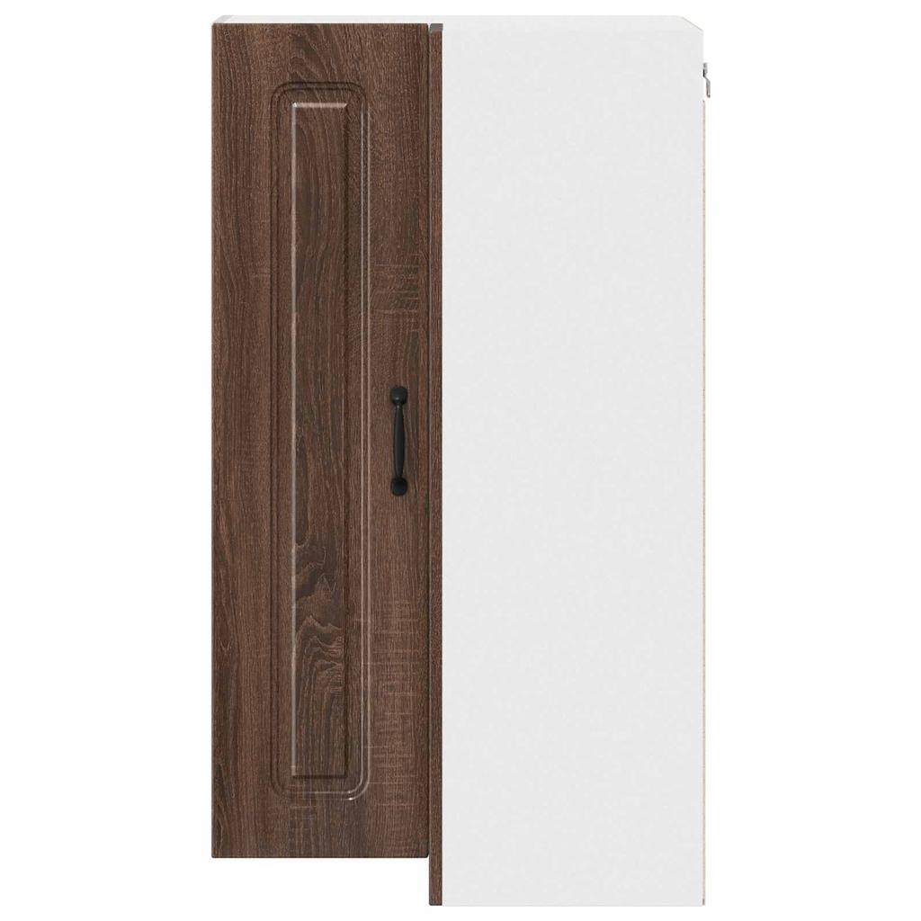 Dishwasher Front Panel Kalmar Brown Oak Effect 57 X 57 X 100 Cm