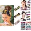 Comfortable Bohemian Style Elastic Headband With Floral Design For Active Women
