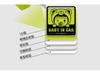 Super Reflective Baby & Pregnant Woman Warning Sticker for Car Interior