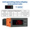 T-503C DC 24V Laser Chiller Temperature Controller Thermostat Thermoregulator Incubator Cooler Intelligent Temperature Control