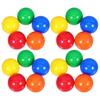 Boules de Loterie pour Jeux de Table 50 Pièces Boules Colorées Matière Plastique