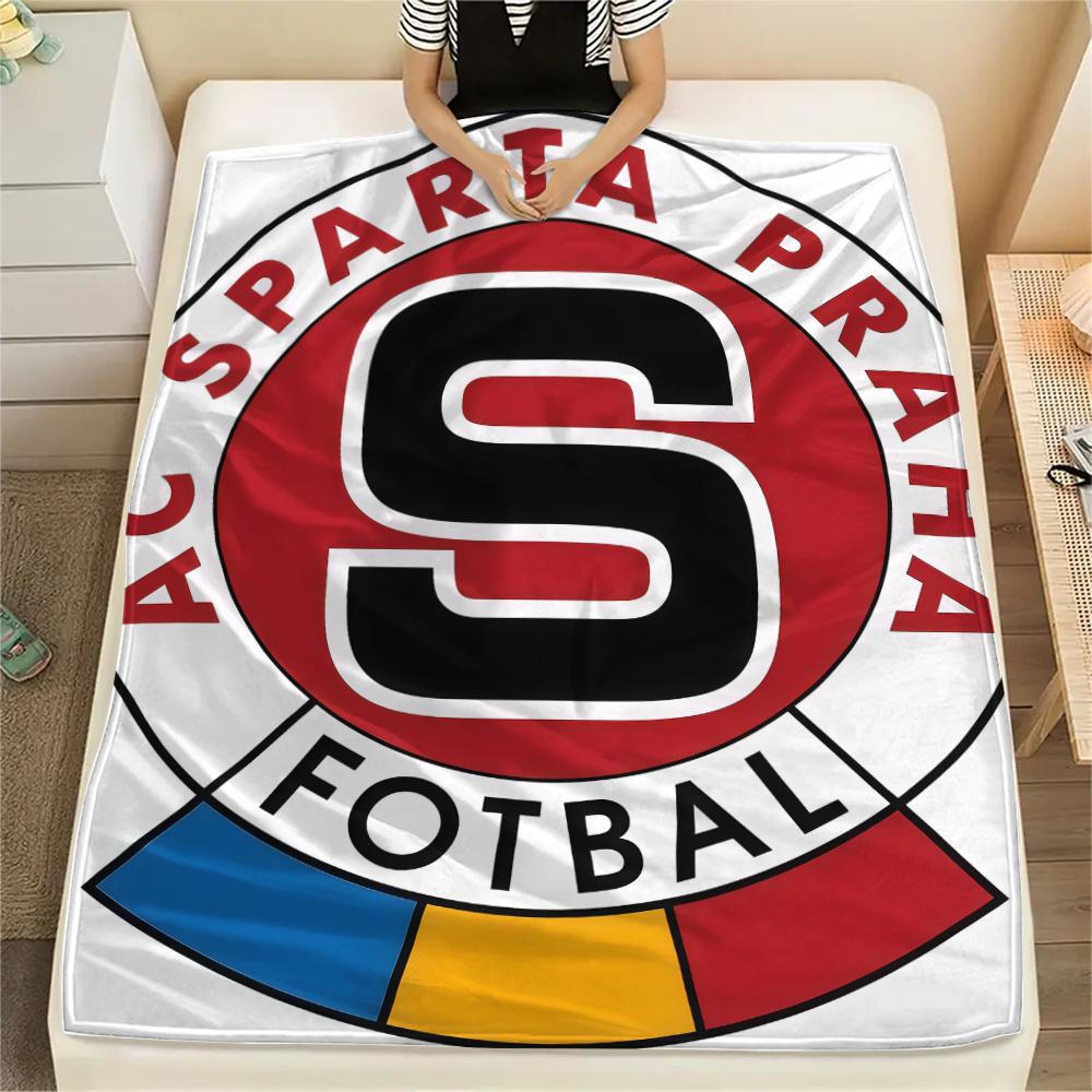 AC Sparta Praha Coperta in Flanella, Alta qualità Confortevole per Tutte le Stagioni, Decorazione per la Casa, Calore e Comfort
