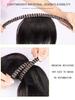 Stirnband Pony Synthetischer Pony Haarverlängerung Falscher Pony Clip-on für Frauen