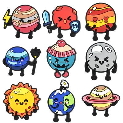 Jibbitz Planets Solar System Space Jibbitz 9 Pcs Accessories Crocs Decoration
