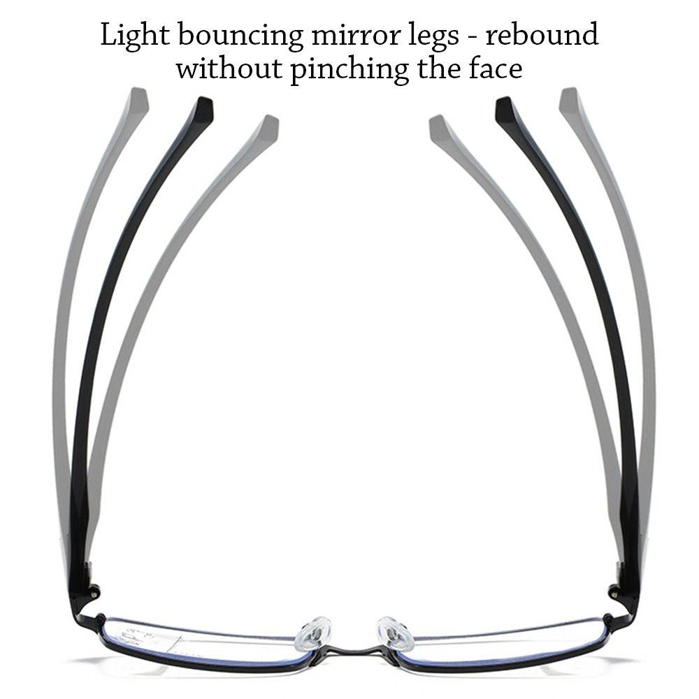 Fashion Progressive Multifocal Reading Glasses Women Business Presbyopia Eyewear TR90 Flexible Photochromic Eyeglasses