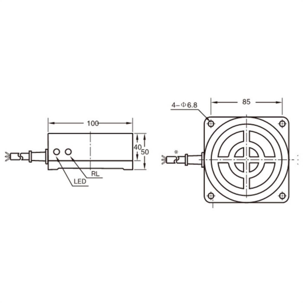 Inductive Proximity Sensor TCA-3050AL 2Wire NO DC 6-36V Detection Distance 50MM Proximity Switch Sensor Switch