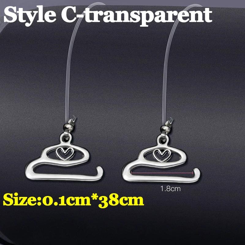 10pcs Nonslip Transparent Bra Straps Invisible Detachable Adjustable Shoulder Strap Women Elastic Bra Belt Underwear Accessories
