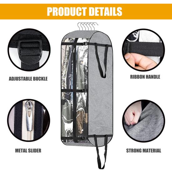 Sac de rangement pliable utile, étanche, pour placard de chambre à coucher, pochette de rangement pour vêtements, fournitures ménagères, sac pour vêtements