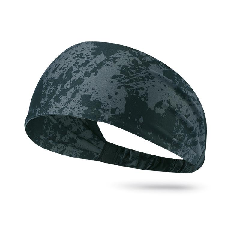 Sweat Absorbing Headband for Basketball Running Yoga Non Slip Antiperspirant Fitness Headscarf