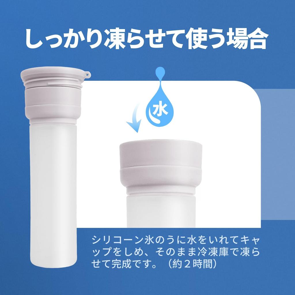 ThermoZen Ice Thermos Multifunctional Portable Mini Ice Pack with Vacuum Ideal for First and Heatstroke Keeping Lunches Cool Pack, Flask, Insulation,