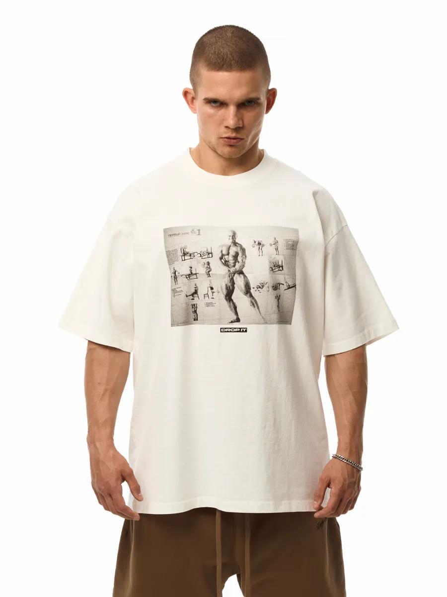 Y2K oversized Lavrov quotes printed T-shirt 3XL