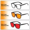 Square Blue Light Glasses With Rivets Anti Blue Light Glasses Computer Games To Reduce Eye Fatigue Men Blue Light Glasses