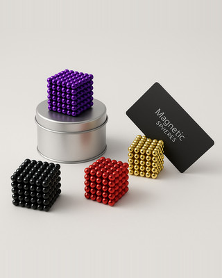 5mm 216PCS DIY Magentic Balls Buckyballs Puzzle Decompression Toys Gifts All Kinds Of Colors Beads Education Decompression Toys