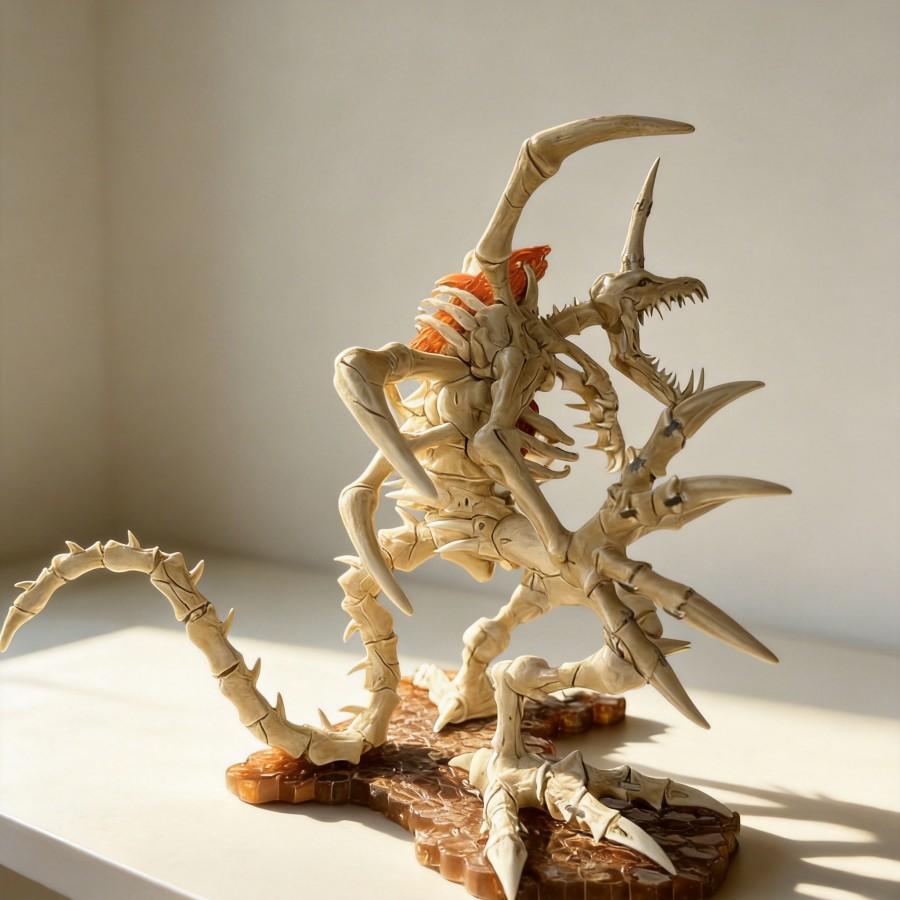 Digimon GK Skelett SkullGreymon Riesenwelle Mechanische Mutation Kampfstatue Figur in Box 30cm
