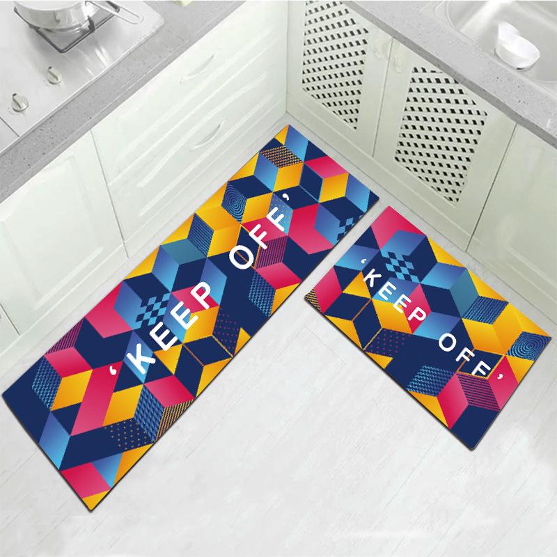 

Kitchen Carpet Floor Mat Entrance Door Mat Bathroom Entrance Mat Bedroom Bedside Carpet 40*60cm