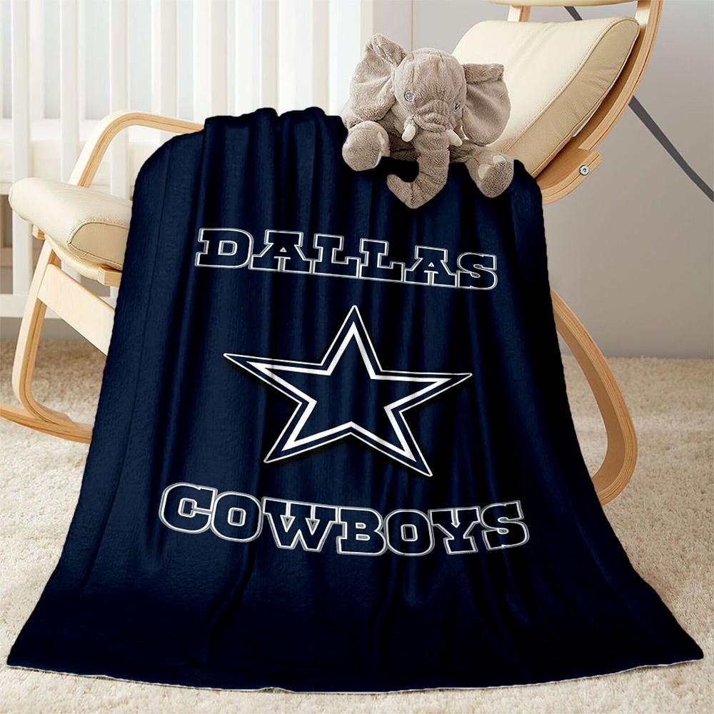 Dallas Blanket Warmthful Decor Suitable for Office Couch Livingroom All-Season Use Digital Print Ideal Gift for Friends Family Couples Picnic