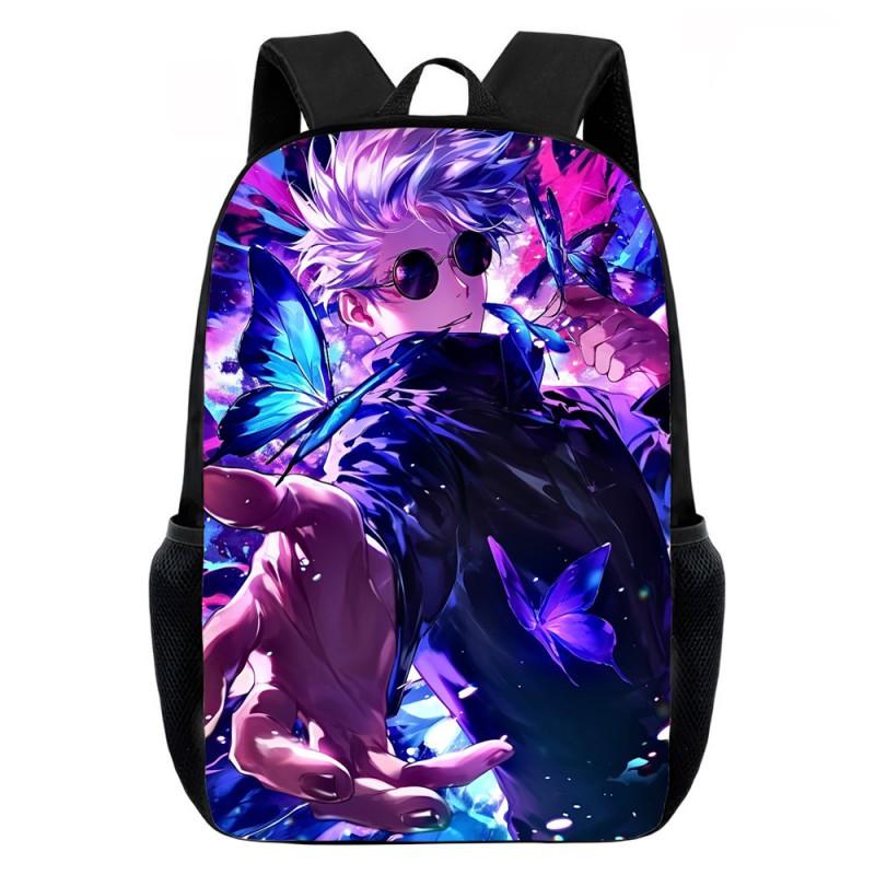 Zaino Scolastico per Bambini Studenti Elementari Design Anime Cartoni Animati Grande Capacità Ergonomico Protezione Schiena Tessuto Oxford