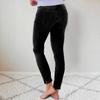 High-Waisted Stretch Denim Jeans Women Distressed Pencil Pants With Leopard Patch Detail Urban Casual Slim Fit