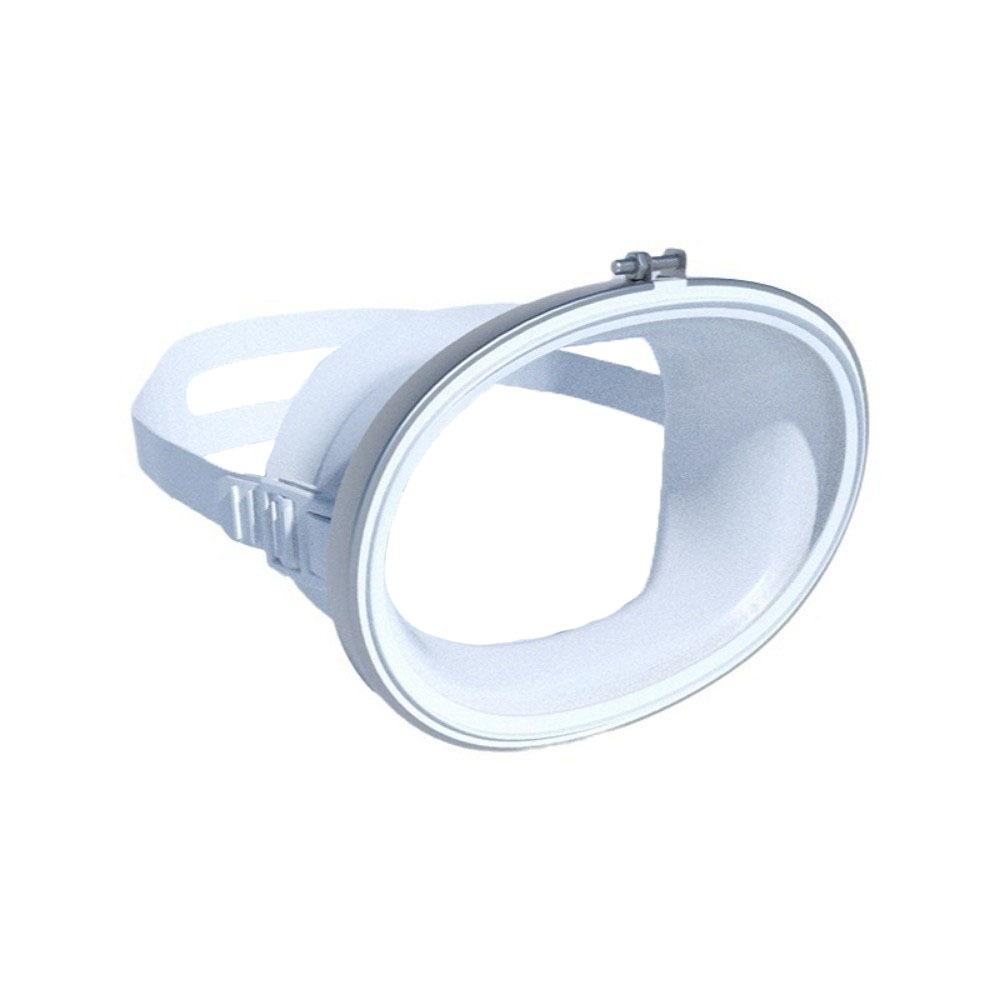 Tempered Glass Diving Mask Oval Shape Diving Goggles Waterproof Swimming Goggles Spearfishing белый
