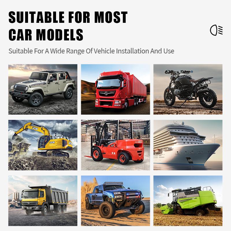 3.2 Inch Super Bright LED Spot Work Head Driving Light For Motorcycle Offroad Truck BUS ATV UTV 12V24V