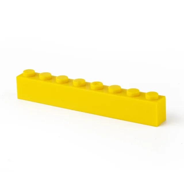 20 ks MOC dílků 3008 kostka 1 x 8 Kompatibilní DIY Sestavitelné Stavebnice Částice Dětská Mozková Puzzle Hračka Dárky k Narozeninám
