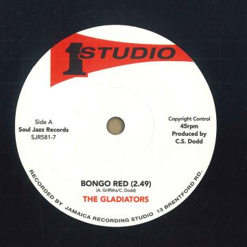

7inch Record GLADIATORS Bongo Red Bongo Red Version SJR5817 Soul Jazz Recor 2026 UK Reggae Ska Dub