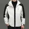 Men's 3-in-1 Waterproof Jacket with Velvet Lining - Autumn/Winter Outdoor Mountaineering & Sportswear