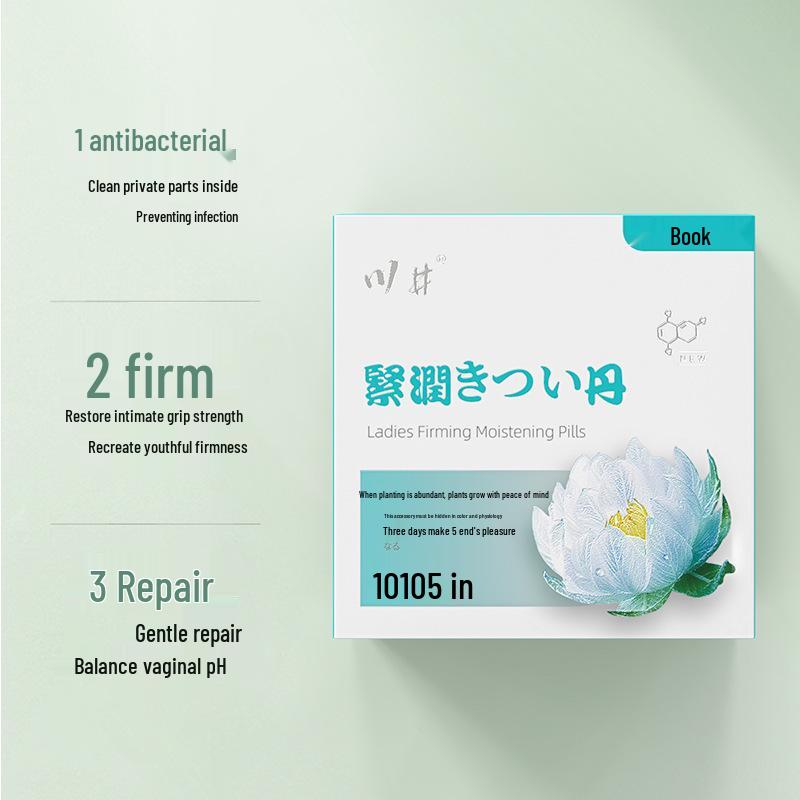 Kawai Schnee-Lotus Straffungs- & Feuchtigkeitskapseln für Frauen, 10er-Pack - Verbessert die Vaginalgesundheit