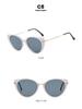 Gafas de Sol para Mujer 2025 con Forma de T Estilo Retro Ojo de Gato Protección UV