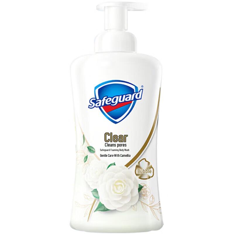 

Safeguard Gentle Camellia Bubble Shower Gel