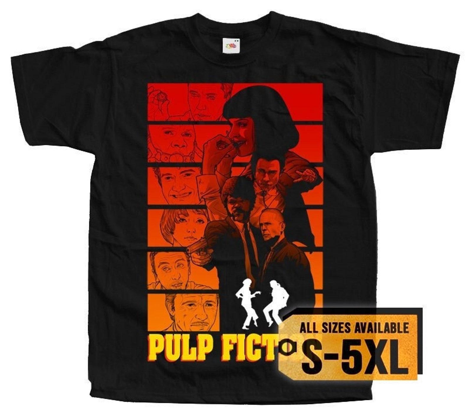Pulp Fiction V16 Poster Men T-Shirt all sizes S-5XL 4XL