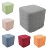 T-Shape Square Stool Cover Elastic Footstool Case New Pouf Stool Cover  Living Room