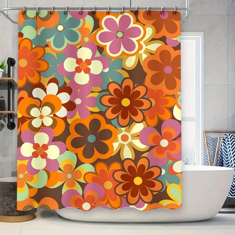 

Beach Scene Shower Curtain 3D Printed Waterproof Fabric With Hook Rings For Bathroom Decoration In Various Sizes Modern Design D W60H190(CM)-1 Pcs
