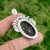 Daughters Day Deal Sterling Silver Natural Honey Dendrite Opal Mother Pendant