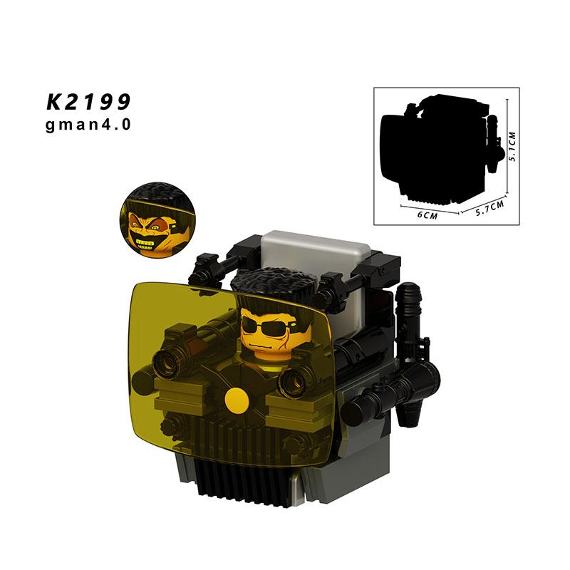 Skibidi Toalett Anime Rajzfilm Kockák Speakerman TV Ember Operatőr Akció MOC Toalett Ember vs Monitor Építőkockák A Hang