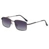 Retro upgraded high definition sunglasses stainless steel pilot men's anti-ultraviolet polarized sunglasses outdoor leisure