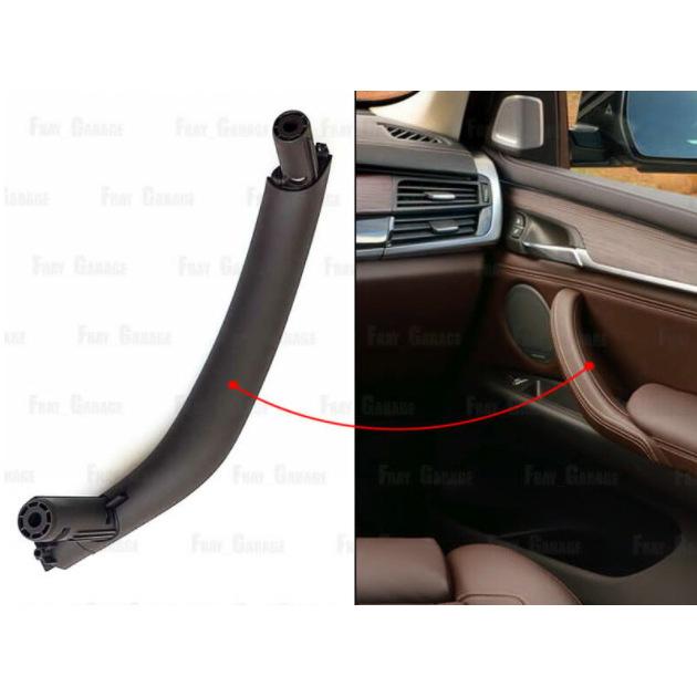 

51417356128: Ручка двери с подлокотником правая для BMW F15 X5, цвет мокка, не липкая. No