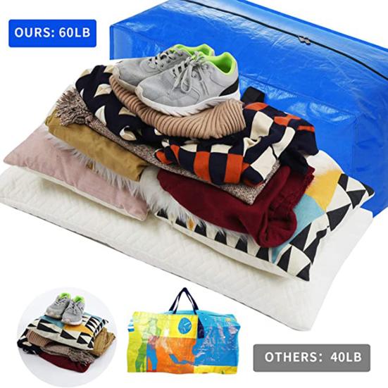 Moving Bag Heavy Duty Dustproof Extra Large Folding Duffle Bag Travel Clothes Storage Bag for Home