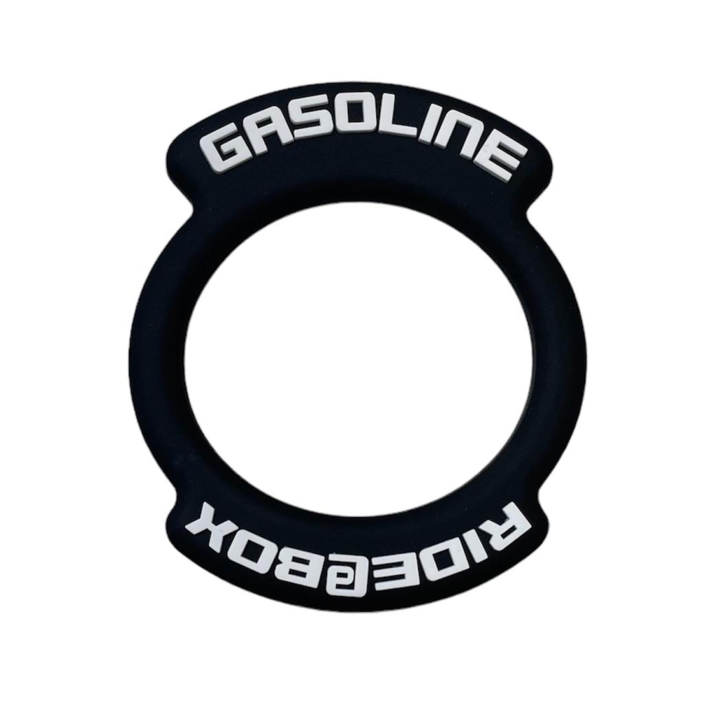 RIDE @ BOX Fuel Inlet Ring for Gasoline Cars, Black, Double Tag