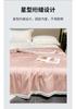 60 Pieces Lanjing Tencel Embroidered 100% Silk Solid Color Simple Summer Cool Quilt