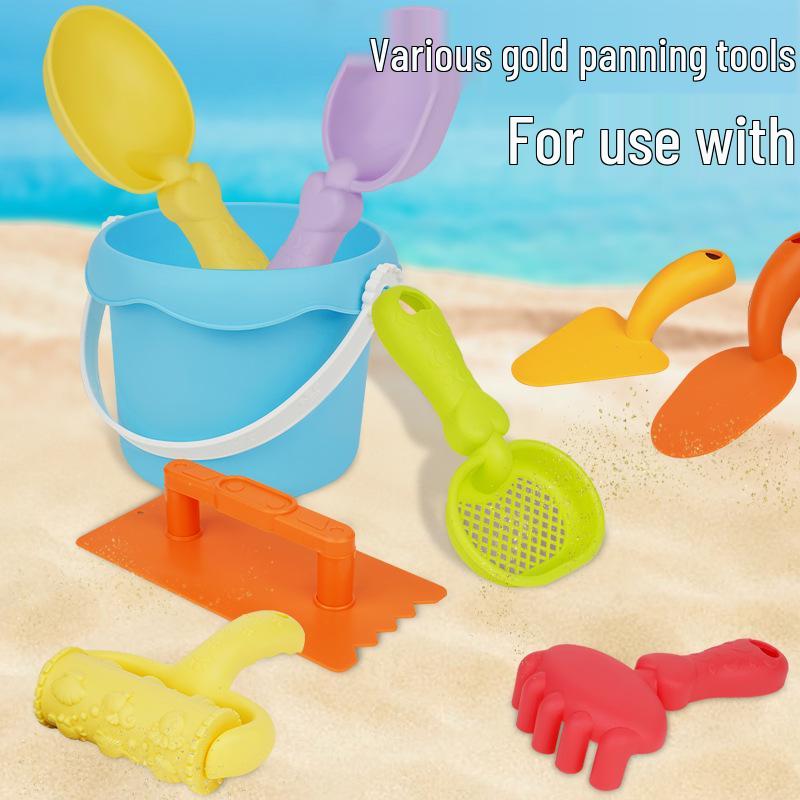 Children's Beach Sand Toy Set with Trolley